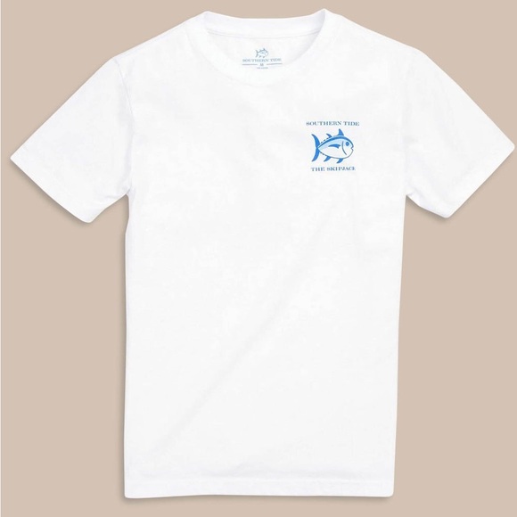 Kids Southern Tide Original SkipJack Short Sleeve T-Shirt • Youth Small (6-7) - Picture 1 of 9